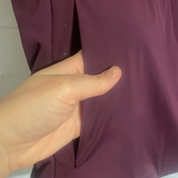 Lululemon Athletica Size 4 Deep Plum Jacket (worn 1x) - Picture 4 of 7